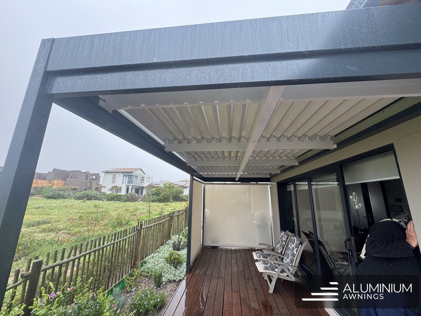 Aluminium Louvre Roof, Langebaan, West Coast